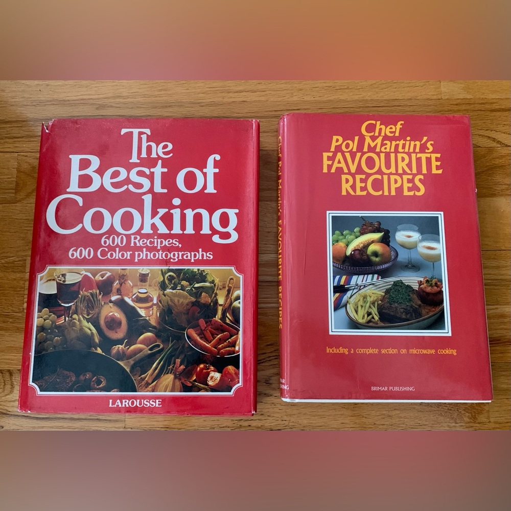 Two Vintage Cook Books